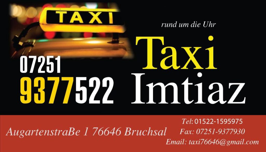 Taxi Service Bruchsal